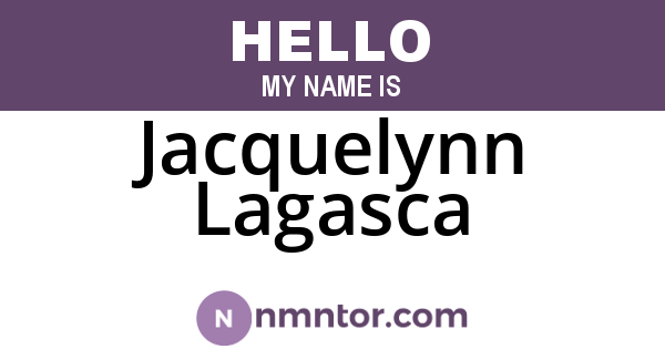 Jacquelynn Lagasca