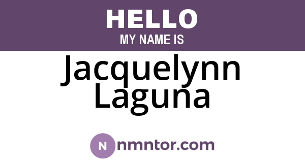 Jacquelynn Laguna