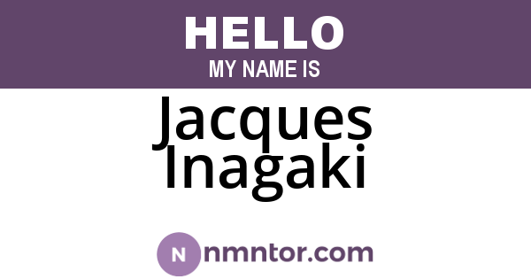 Jacques Inagaki