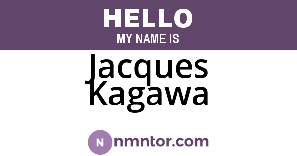 Jacques Kagawa