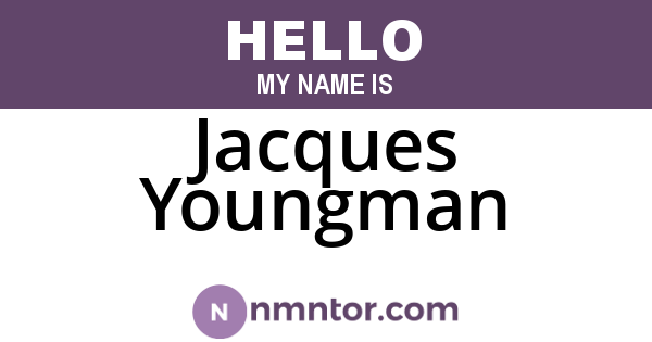 Jacques Youngman