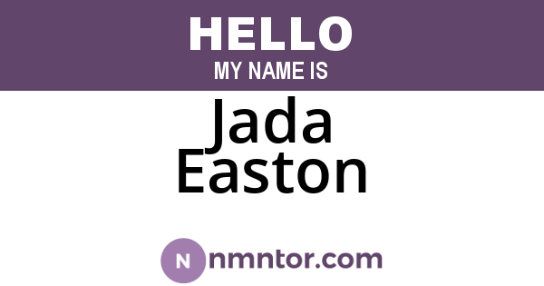 Jada Easton