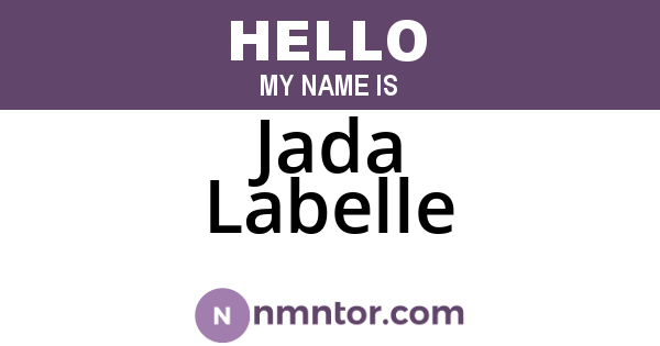 Jada Labelle
