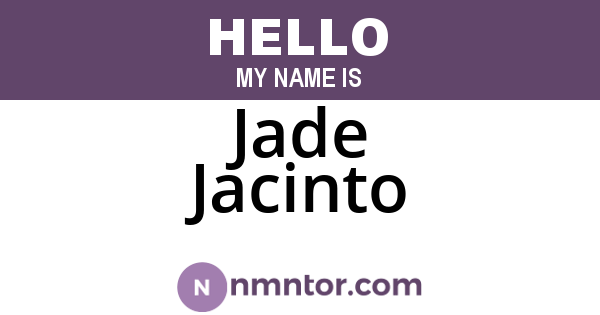 Jade Jacinto