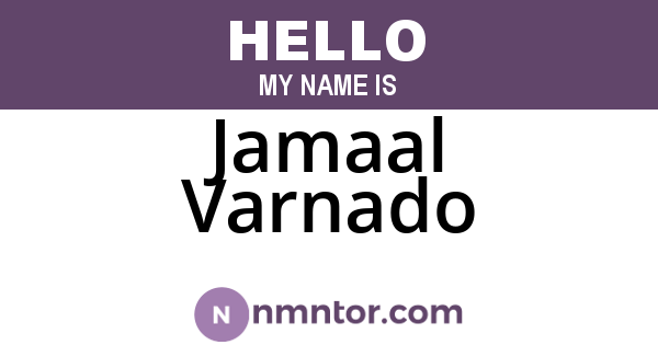 Jamaal Varnado