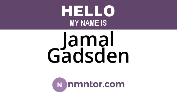 Jamal Gadsden