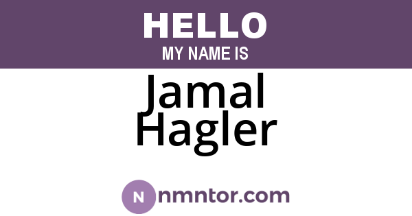Jamal Hagler