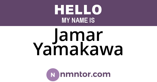 Jamar Yamakawa