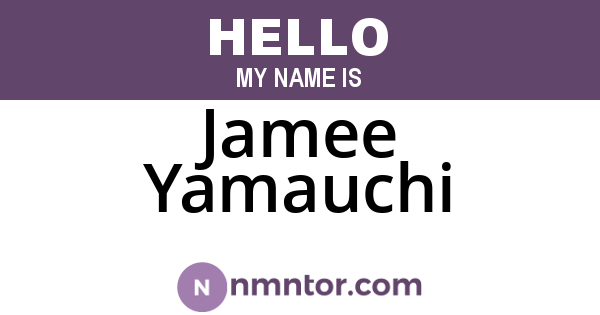 Jamee Yamauchi