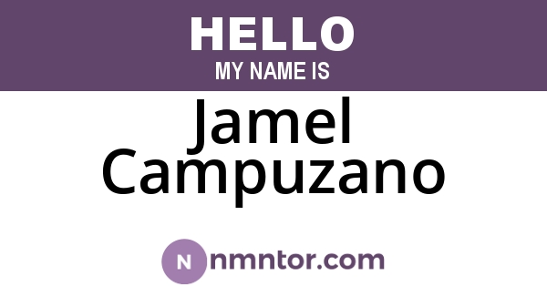 Jamel Campuzano