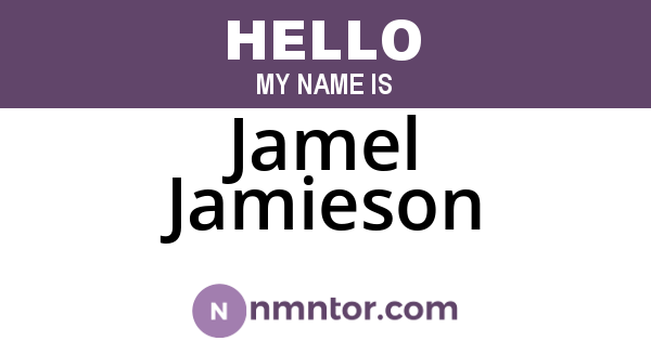 Jamel Jamieson