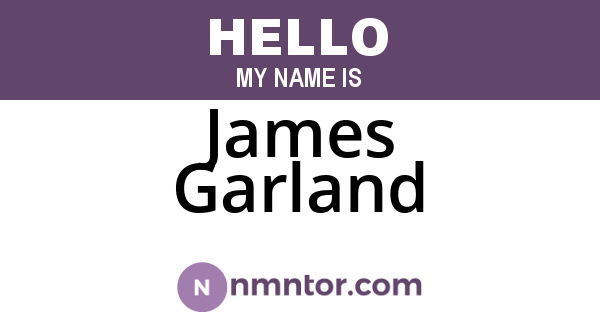 James Garland