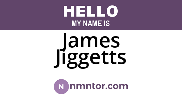 James Jiggetts