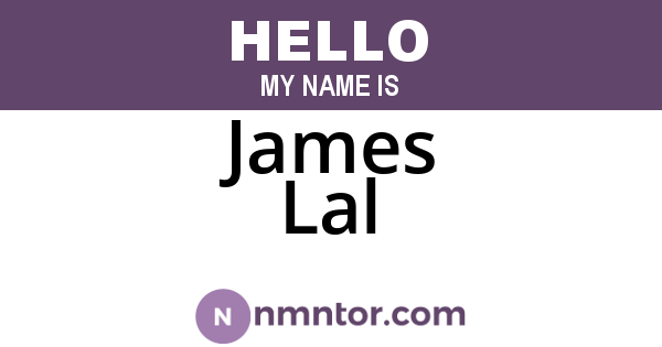 James Lal