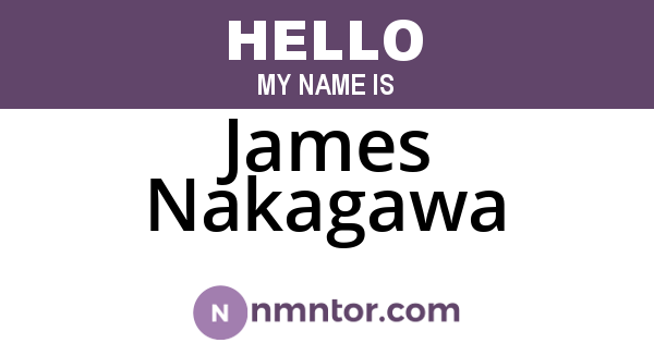 James Nakagawa