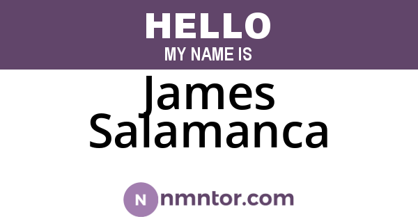 James Salamanca