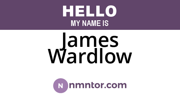James Wardlow