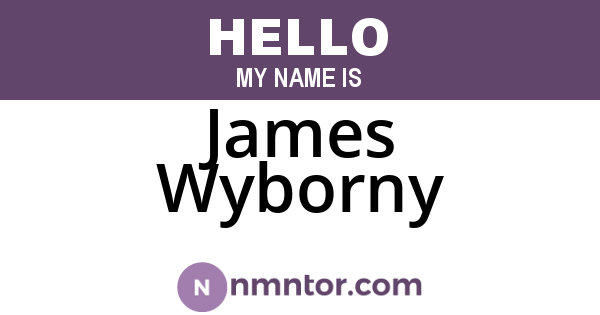 James Wyborny