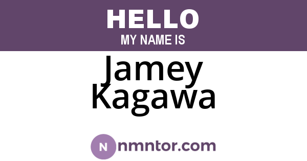 Jamey Kagawa