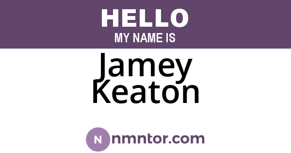 Jamey Keaton