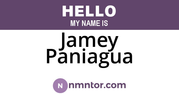Jamey Paniagua