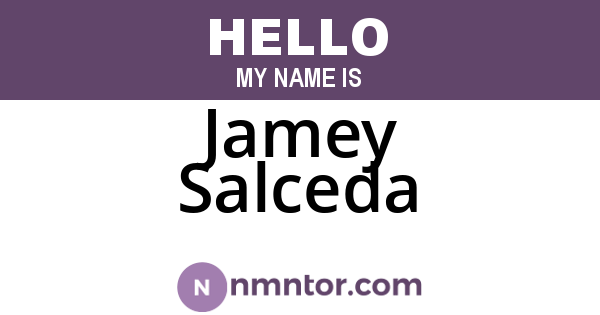 Jamey Salceda