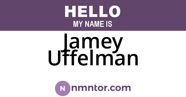 Jamey Uffelman