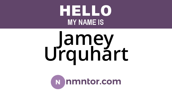Jamey Urquhart