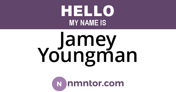 Jamey Youngman