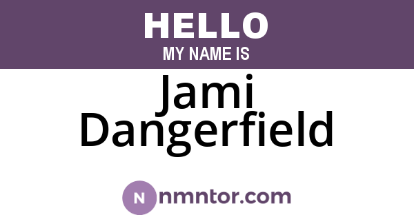 Jami Dangerfield