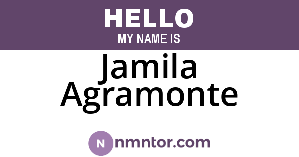 Jamila Agramonte