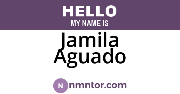 Jamila Aguado