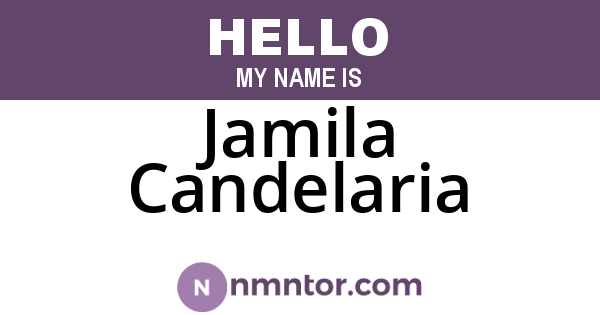 Jamila Candelaria