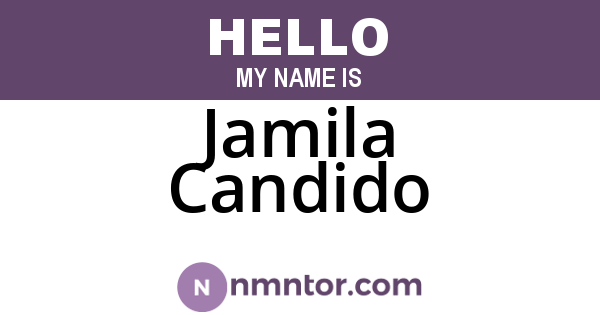 Jamila Candido