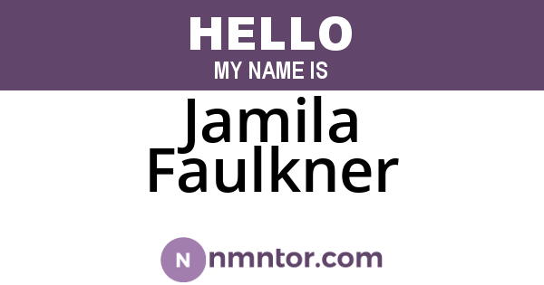 Jamila Faulkner