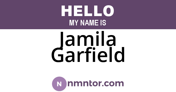 Jamila Garfield