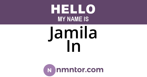 Jamila In