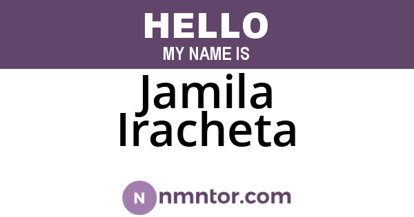 Jamila Iracheta