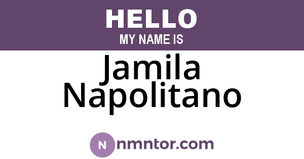 Jamila Napolitano