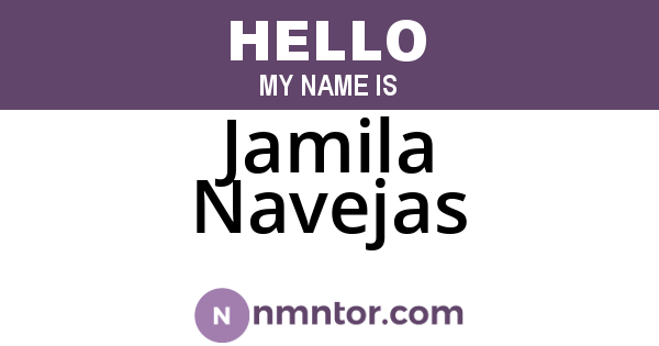 Jamila Navejas