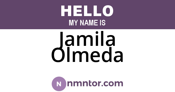 Jamila Olmeda