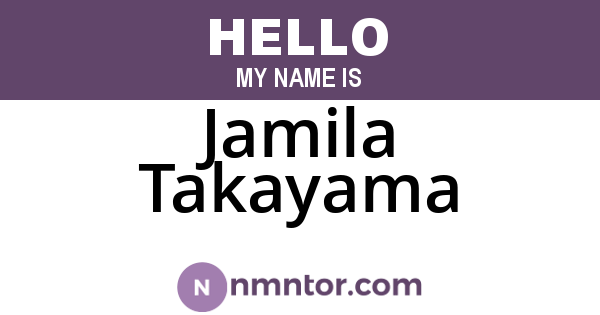 Jamila Takayama