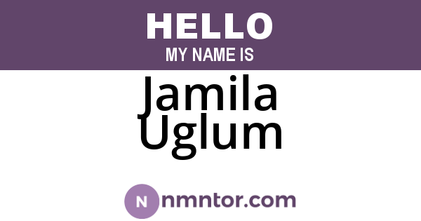 Jamila Uglum
