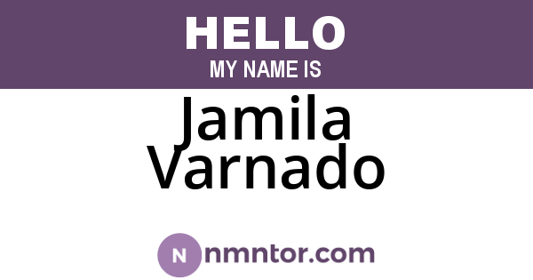 Jamila Varnado