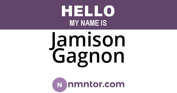 Jamison Gagnon