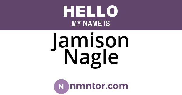 Jamison Nagle