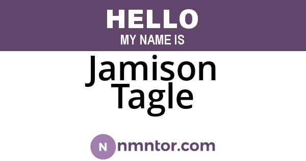Jamison Tagle