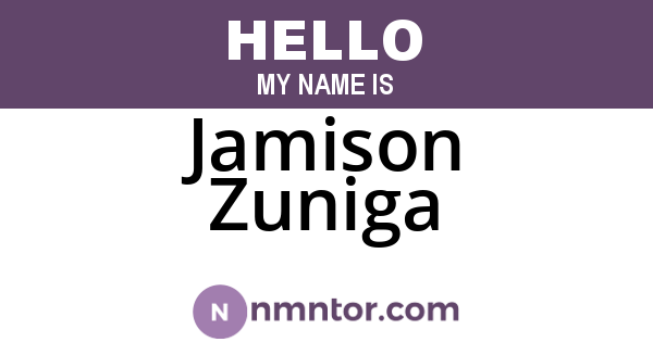 Jamison Zuniga