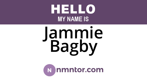 Jammie Bagby
