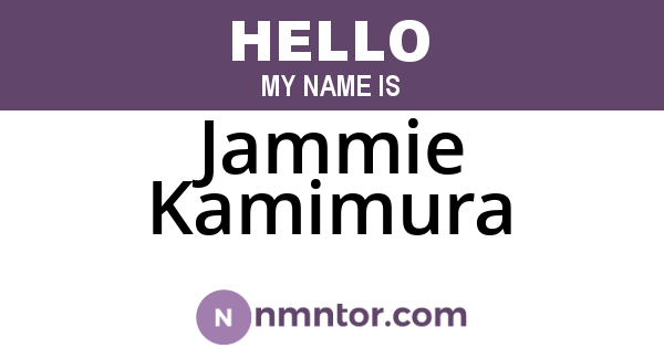 Jammie Kamimura